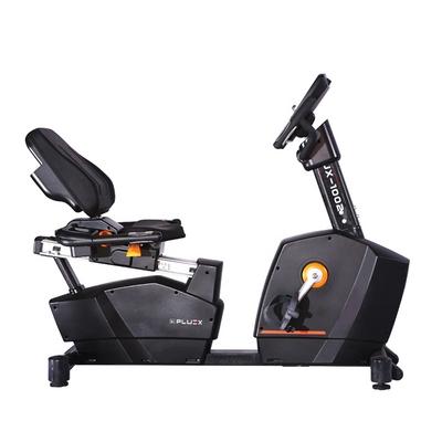 JX-S1002 Liegeergometer, Fitnessfahrrad mit Magnetbremse und integriertem Lautsprecher